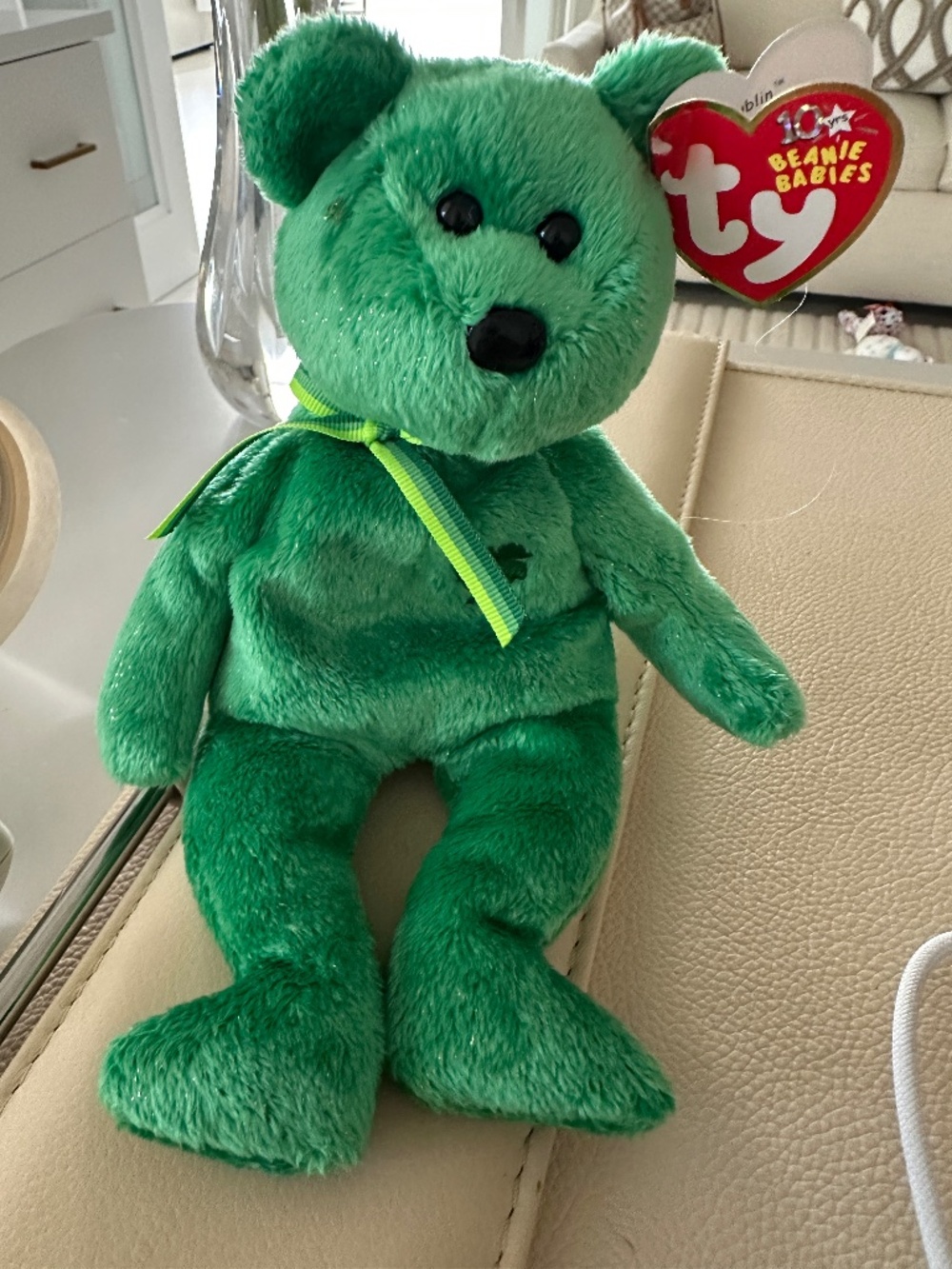 10th Anniversary Beanie Baby  Dublin Collectors